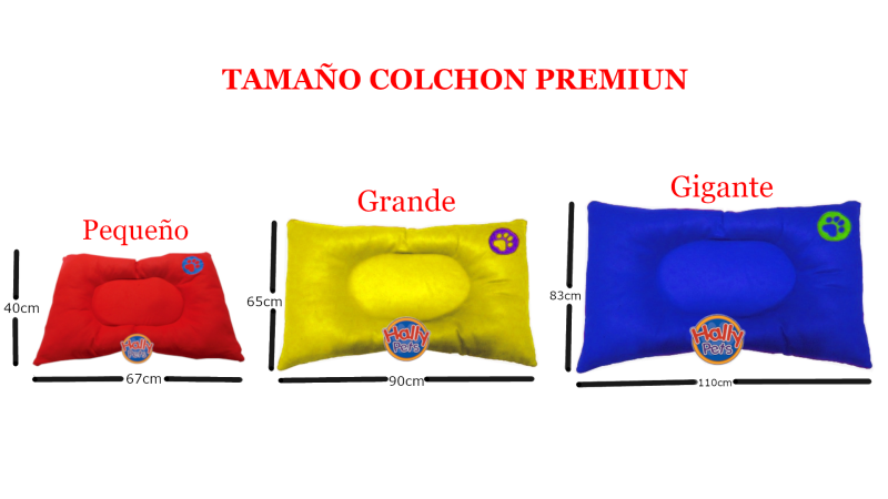 Colchón premium gigante huella bordada para mascota - Image 2